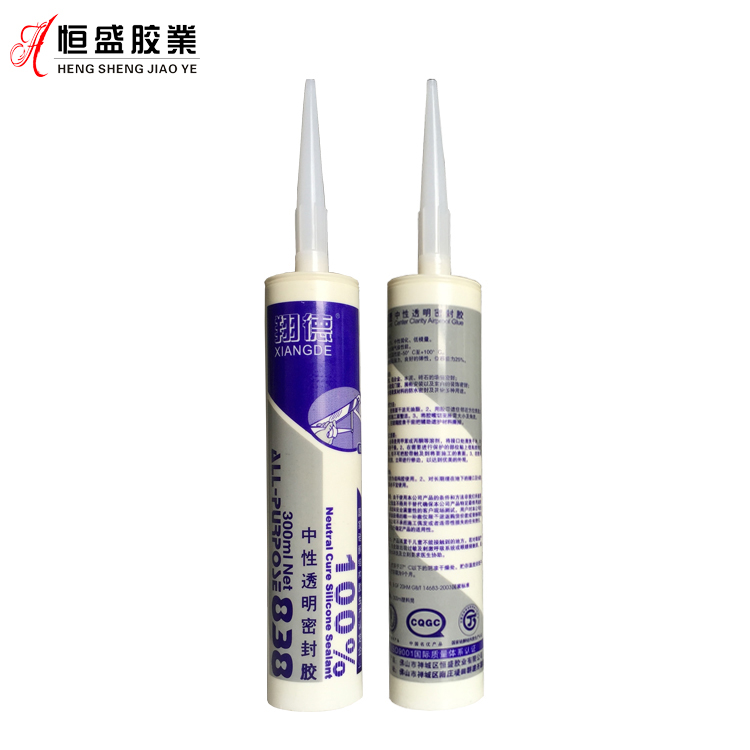 翔德中性透明密封胶XD-838